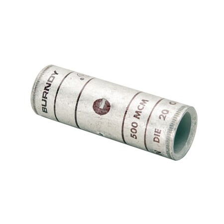 Burndy Compression CU Reducer/Splice, Barrel A:350kcmil(Str) Barrel B:350kcmi YS31L